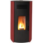 Estufa de pellets CTL Emy 8 kW Burdeos