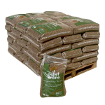 Pellets ENplus A1 Premium – Medio Palet 630 kg (42×15 kg)
